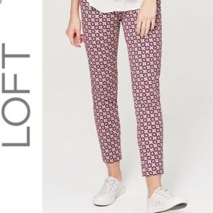 Petite LOFT Petalwork Pant